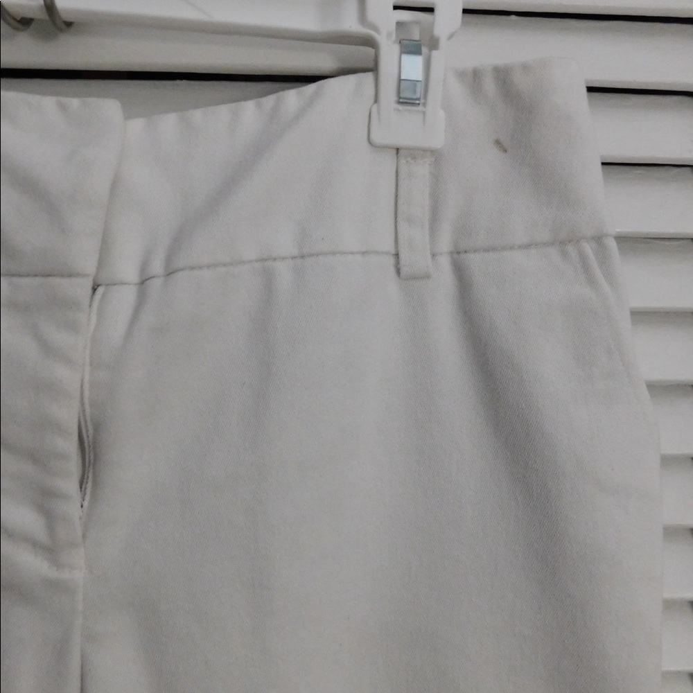 White capri pants